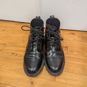 Dr. Martens Emmeline Black Ankle Chelsea Boots Business Work size 7